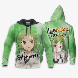 Sylphiette Hoodie Custom Mushoku Tensei Anime Merch Clothes 8