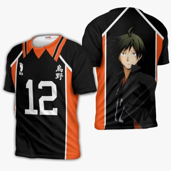 Tadashi Yamaguchi Karasuno Hoodie Shirts Haikyuu Anime 3