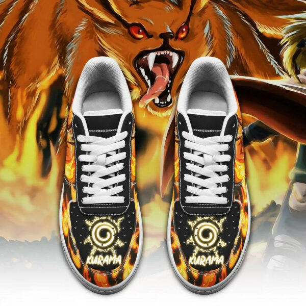 Tailed Beast Kurama Shoes Custom Anime Sneakers Leather 2