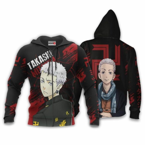 Takashi Mitsuya Hoodie Custom Anime Tokyo Revengers Merch Clothes 1