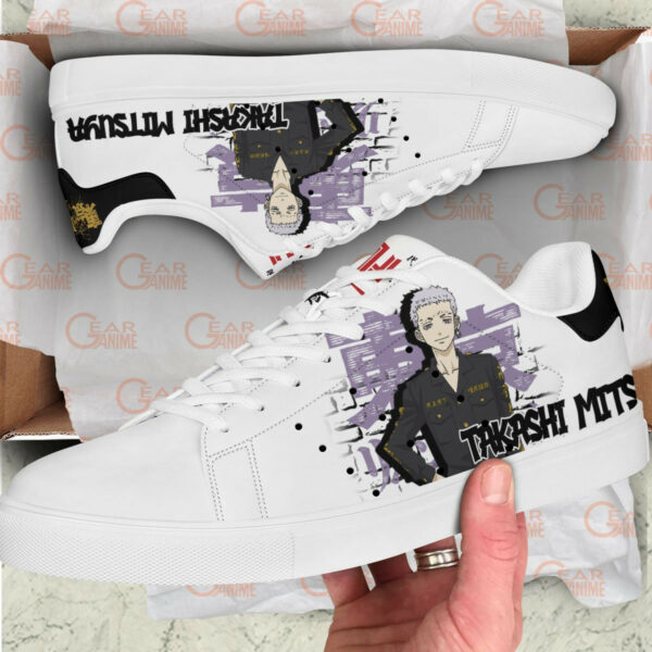 Takashi Mitsuya Skate Shoes Custom Anime Tokyo Revengers Shoes 2