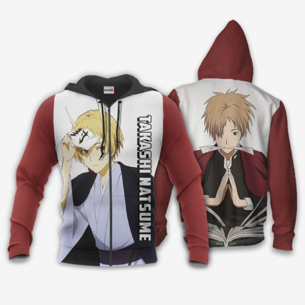 Takashi Natsume Hoodie Shirt Natsume Yuujinchou Anime Zip Jacket 1