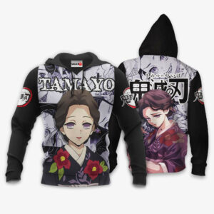 Tamayo Hoodie Custom Kimetsu Anime Merch Clothes Manga Style 8