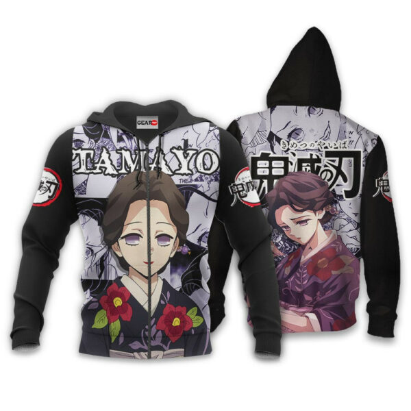 Tamayo Hoodie Custom Kimetsu Anime Merch Clothes Manga Style 1