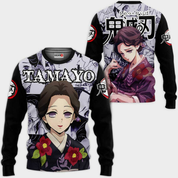 Tamayo Hoodie Custom Kimetsu Anime Merch Clothes Manga Style 2