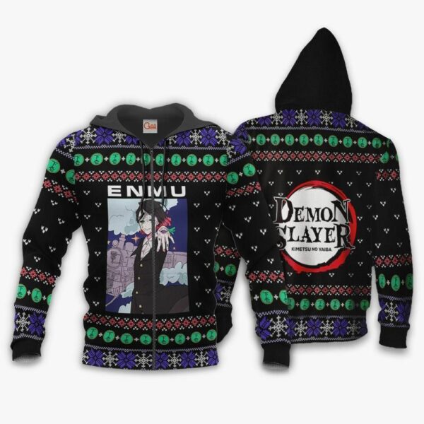 Tamio Enmu Ugly Sweater Christmas Kimetsu Anime Gift 2