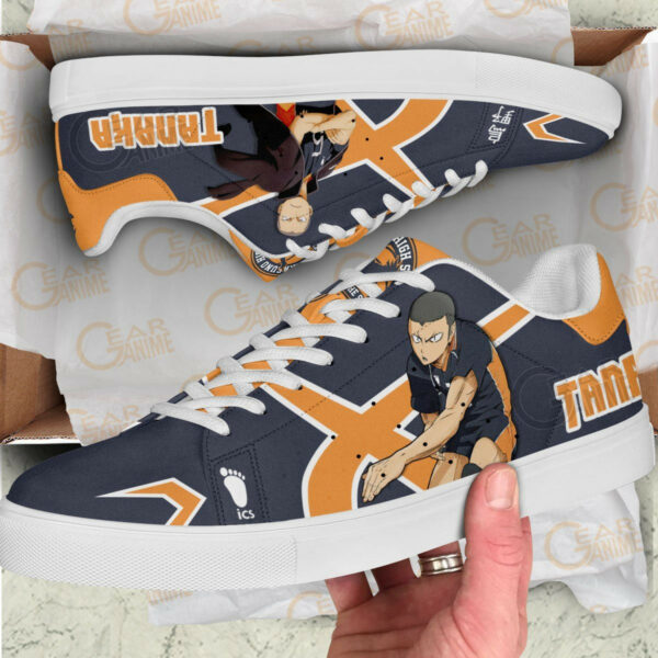 Tanaka Ryuunosuke Skate Shoes Custom Haikyuu Anime Sneakers 2