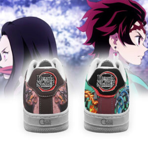 Tanjiro and Nezuko Air Shoes Custom Anime Demon Slayer Sneakers 6