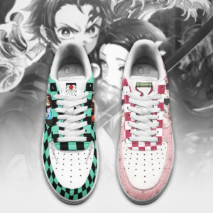 Tanjiro and Nezuko Air Shoes Custom Anime Demon Slayer Sneakers 7