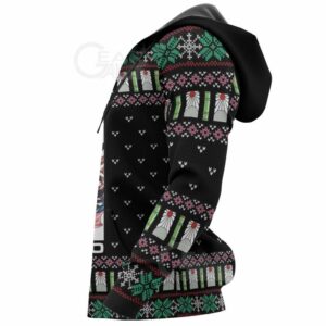 Tanjiro And Nezuko Ugly Sweater Christmas Kimetsu Anime Gift 9