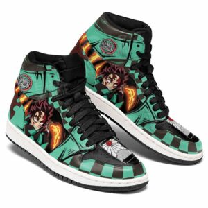 Tanjiro Bloody Rage Shoes Custom Demon Slayer Anime Sneakers 6