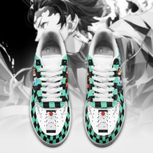 Tanjiro Breathing Air Shoes Custom Anime Demon Slayer Sneakers 7