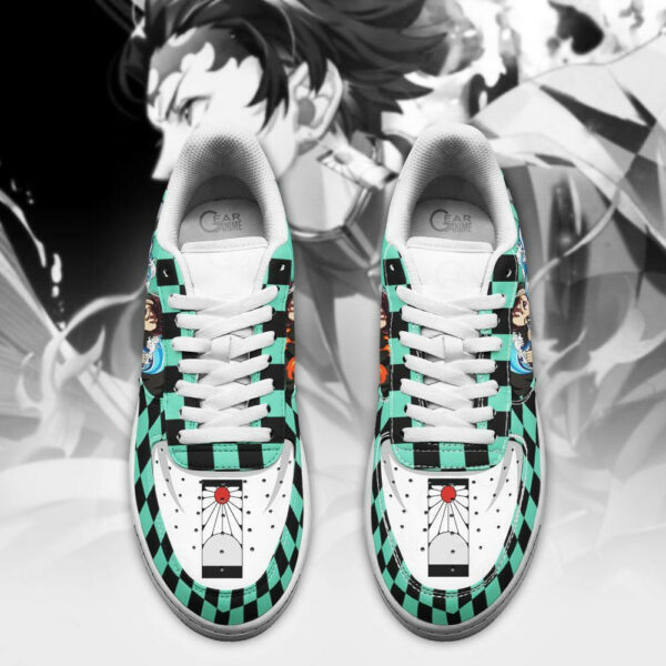 Tanjiro Breathing Air Shoes Custom Anime Demon Slayer Sneakers 4