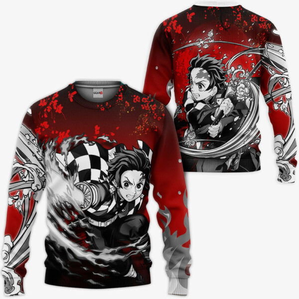 Tanjiro Hoodie Custom Kimetsu Anime Merch Clothes Japan Art 2