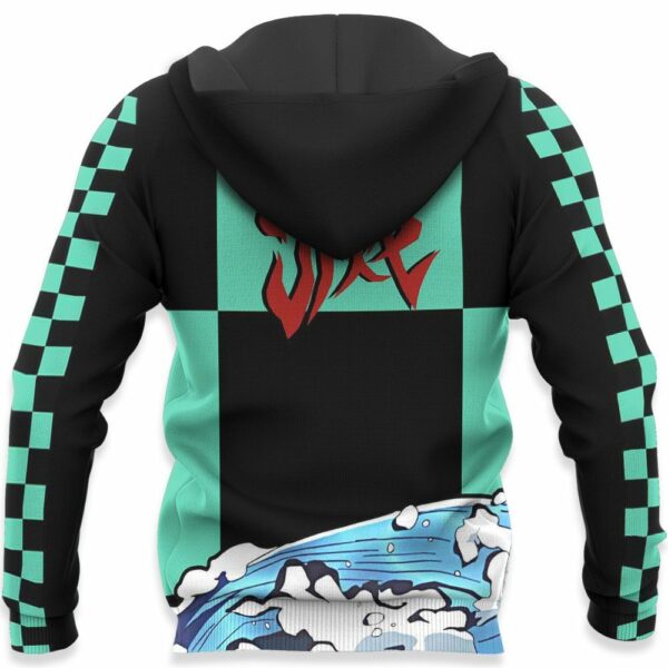 Tanjiro Hoodie Custom Water Breathing Kimetsu Anime Shirts 5