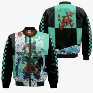 Tanjiro Hoodie Custom Water Breathing Kimetsu Anime Shirts 9