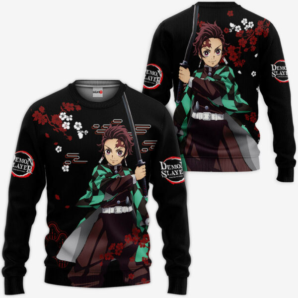 Tanjiro Kamado Hoodie Custom Kimetsu Anime Merch Clothes Japan Style 2