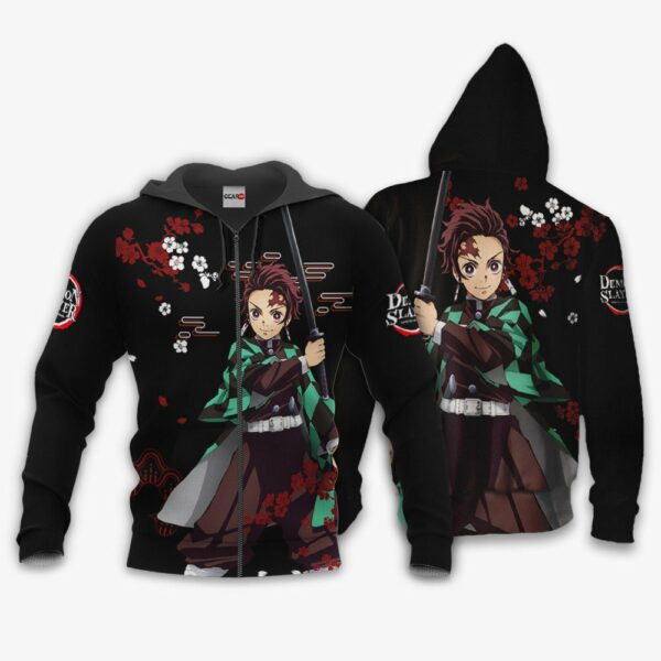 Tanjiro Kamado Hoodie Custom Kimetsu Anime Merch Clothes Japan Style 1