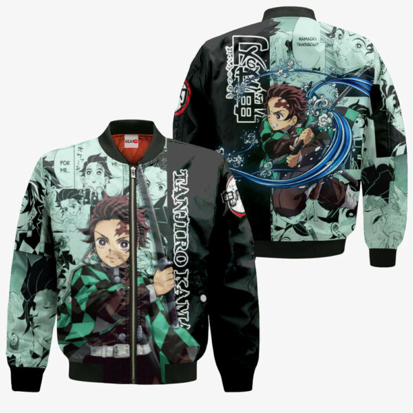 Tanjiro Kamado Hoodie Custom Kimetsu Anime Merch Clothes Manga Style 4