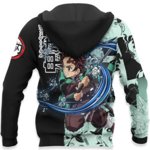 Tanjiro Kamado Hoodie Custom Kimetsu Anime Merch Clothes Manga Style 10