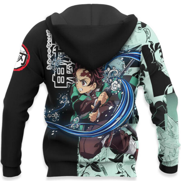 Tanjiro Kamado Hoodie Custom Kimetsu Anime Merch Clothes Manga Style 5