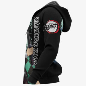 Tanjiro Kamado Hoodie Custom Kimetsu Anime Merch Clothes Manga Style 11