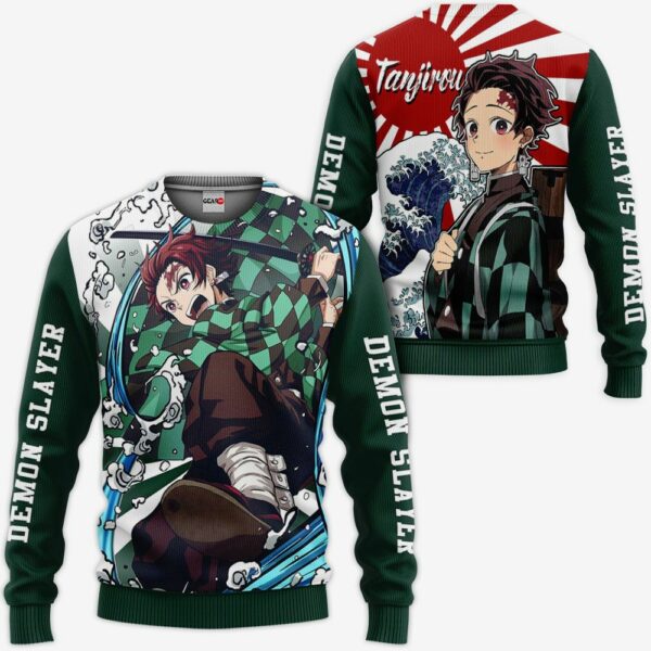 Tanjiro Kamado Hoodie Kimetsu Anime Merch Clothes 2