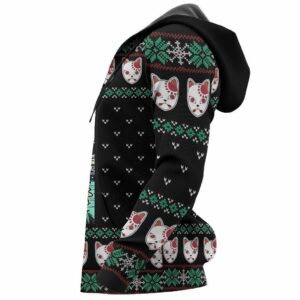 Tanjiro Kamado Ugly Christmas Sweater Kimetsu Anime Xmas Custom Clothes 11