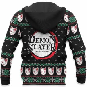 Tanjiro Kamado Ugly Christmas Sweater Kimetsu Anime Xmas Custom Clothes 12