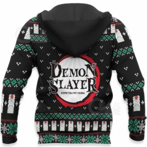 Tanjiro Kamado Ugly Sweater Christmas Kimetsu Anime Gift 8