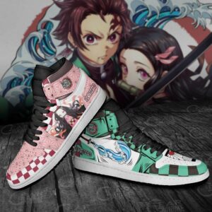Tanjiro & Nezuko Shoes Custom Demon Slayer Anime Sneakers 6