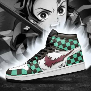 Tanjiro Shoes Scar Demon Slayer Custom Anime Sneakers 6