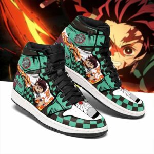 Tanjiro Shoes Sun Breathing Custom Anime Demon Slayer Custom Sneakers 4