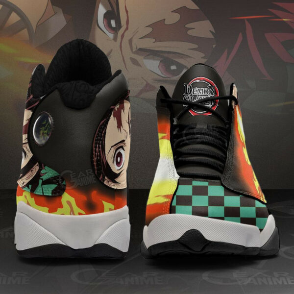 Tanjiro Shoes Sun Breathing Custom Anime Demon Slayer Sneakers 5