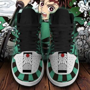 Tanjiro Sneaker Custom Water & Sun Breathing Demon Slayer Anime Sneakers 8