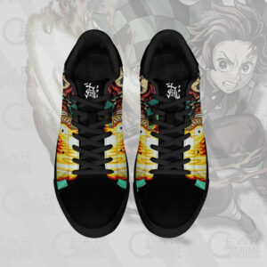 Tanjiro Sun Breathing Skate Shoes Custom Demon Slayer Anime Sneakers 7