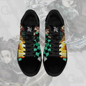 Tanjiro Sun & Water Breathing Skate Shoes Demon Slayer Anime Sneakers 7