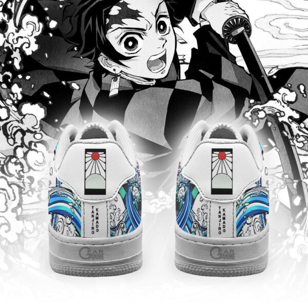 Tanjiro Water Air Shoes Custom Anime Demon Slayer Sneakers For Fans 3