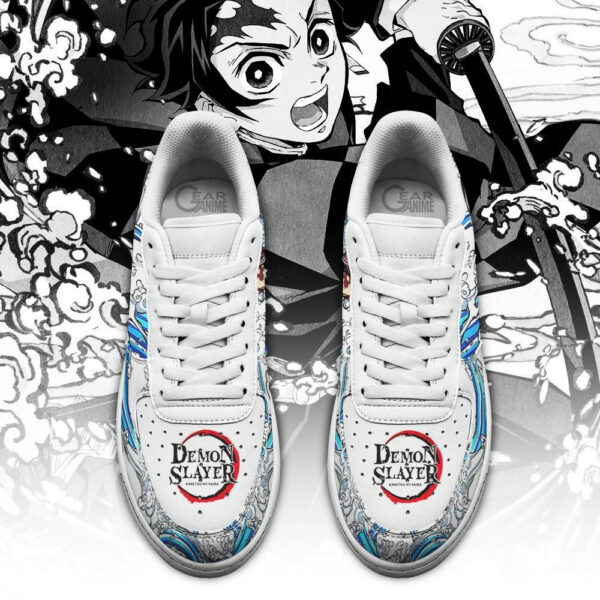 Tanjiro Water Air Shoes Custom Anime Demon Slayer Sneakers For Fans 2