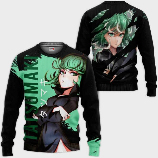 Tatsumaki Hoodie Custom OPM Anime Merch Clothes 2