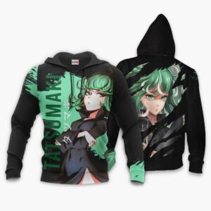 Tatsumaki Hoodie Custom OPM Anime Merch Clothes 8