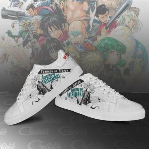 Tatsumaki Skate Shoes One Punch Man Custom Anime Sneakers SK11 6