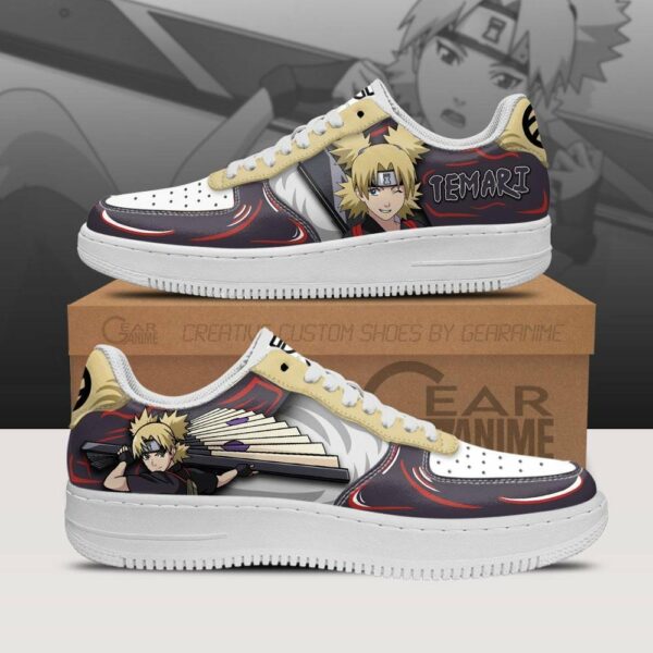 Temari Air Shoes Custom Anime Sneakers 1