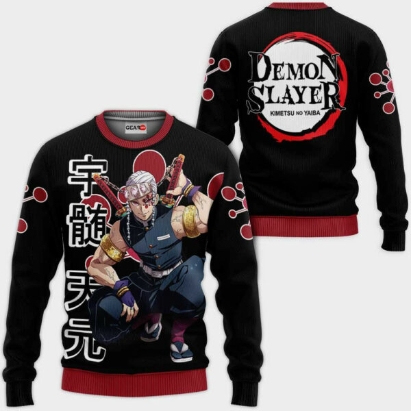 Tengen Uzui Hoodie Custom Anime Kimetsu Merch Clothes 2