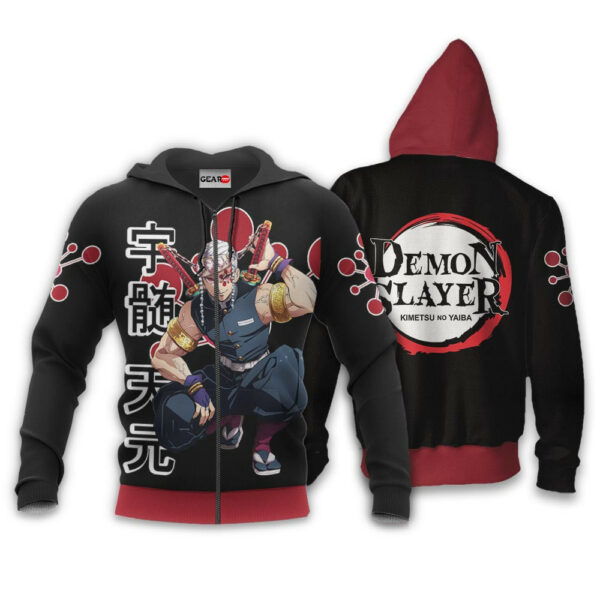 Tengen Uzui Hoodie Custom Anime Kimetsu Merch Clothes 1