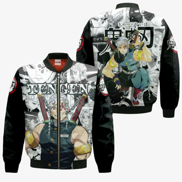 Tengen Uzui Hoodie Custom Kimetsu Anime Merch Clothes Manga Style 4