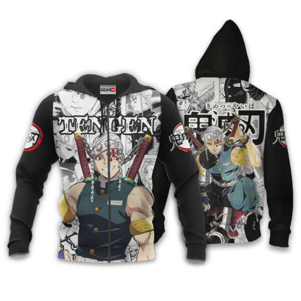 Tengen Uzui Hoodie Custom Kimetsu Anime Merch Clothes Manga Style 1