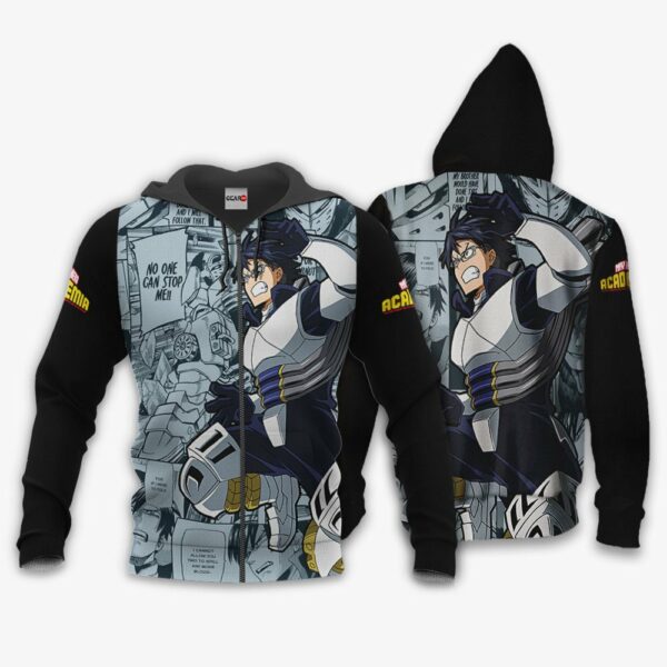 Tenya Iida Hoodie Custom My Hero Academia Anime Merch Clothes Manga Style 1