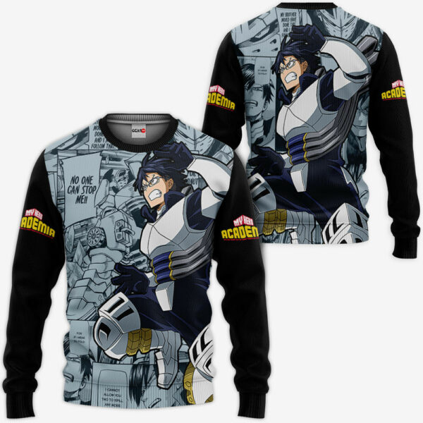 Tenya Iida Hoodie Custom My Hero Academia Anime Merch Clothes Manga Style 2