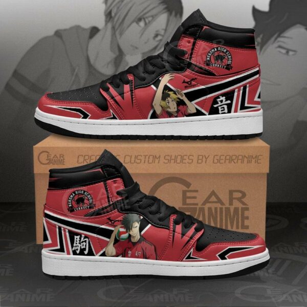 Tetsuro Kuroo and Kenma Kozume Shoes Custom Haikyuu Anime Sneakers 1